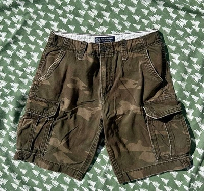Pantalones Cortos Carga American Eagle Camuflados De Colección Talla 33 Foto 1 de 4