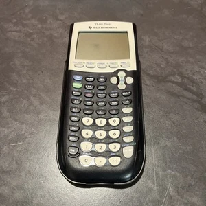 TEXAS INSTRUMENTS TI 84 PLUS CALCULADORA GRÁFICA PROBADA FUNCIONANDO NEGRA CON COV - Imagen 1 de 8