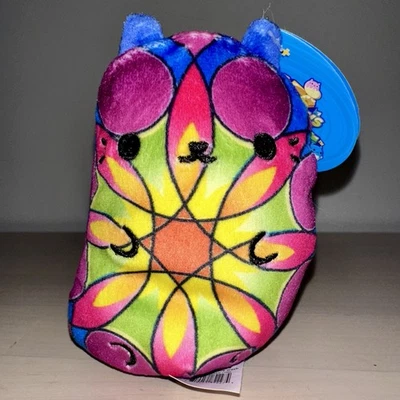 CATS VS PICKLES Cat-edral Cathedral Stained Glass #259 Bean Bag Plush BNWT - image 1 of 3