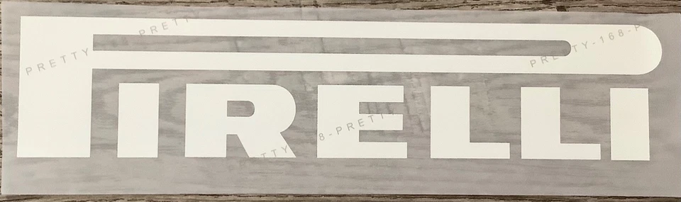 Нашивка спонсора Pirelli Inter Milan белая ПЛАСТИКОВАЯ копия для футболки - Изображение 1 из 1