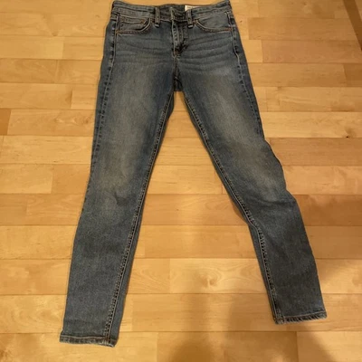 Rag & Bone Jeans Women's Size 25 Skinny Ankle 28" Inseam Blue Denim - Image 1 of 3