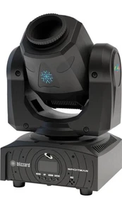 Pair of Blizzard Lighting SPOTMAN DMX LED Mini Moving Head Light Fixtures - Picture 1 of 8