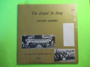 VICTORY SINGERS THE GOSPEL IN SONG LP PRIVATE PRESS XIAN CHRISTIAN - Imagen 1 de 2