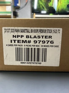 Aros de la NBA Panini 2019-20 stock premium sellado de fábrica x20 cajas bláster por estuche - Imagen 1 de 7