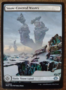 MTG ~ Snow-Covered Wastes (0309) ~ Modern Horizons 3 ~ Regular English Basic ~ NM - Bild 1 von 2