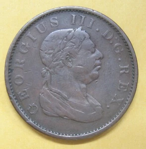 Ficha de 1 Stiver de Guyana 1813 echa un vistazo - Imagen 1 de 2