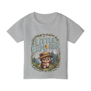 Explorer Toddler T-shirt, Little Adventurer Tee, Kids Nature Shirt, Outdoor - Picture 1 of 29
