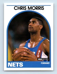 1989-90 Hoops Chris Morris Rookie New Jersey Nets #26 - Picture 1 of 2