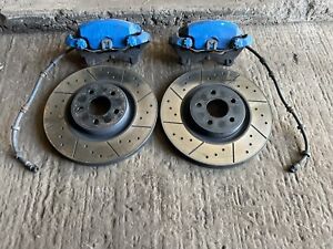 Genuine MK2 Ford Focus RS Complete Front Brake Kit Calipers & Discs