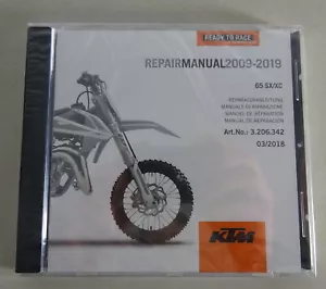Manual de Taller/Taller Manual KTM 65 SX/XC Bj 2009-2019 Stand 03/2018 - Imagen 1 de 2
