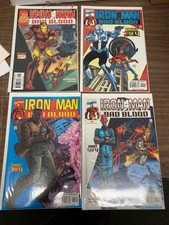 IRON MAN, BAD BLOOD #1-4, Marvel Comics, Complete Set (PA1)