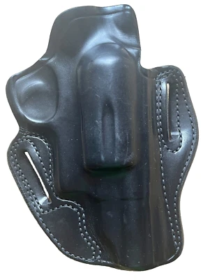 FUNDA PISTOLA REVÓLVER VAINA DESANTIS SPEED, MANO DERECHA, MODELO 002 V1, NEGRA Foto 1 de 3