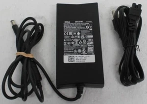 Adaptador de CA original Dell 063P9N 130W 19,5 V 6,7 A 7,4 mm con cable de alimentación - Imagen 1 de 6