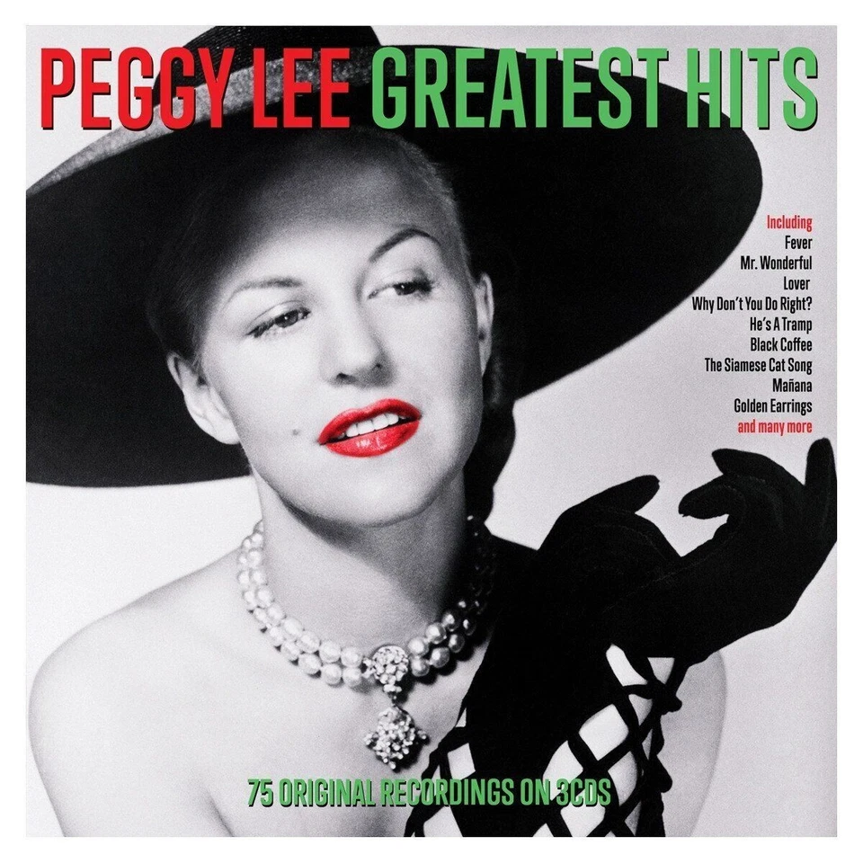 PEGGY LEE Greatest Hits 3CD BRAND NEW Gatefold Sleeve Compilation - Imagem 1 de 1