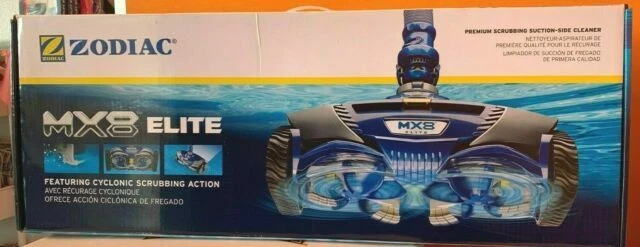Zodiac MX8EL Suction Cleaner with Cyclonic Bushes for In-Ground Pools