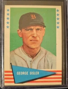 1961 Fleer George Sisler #78 Vintage Baseball Card - Picture 1 of 2