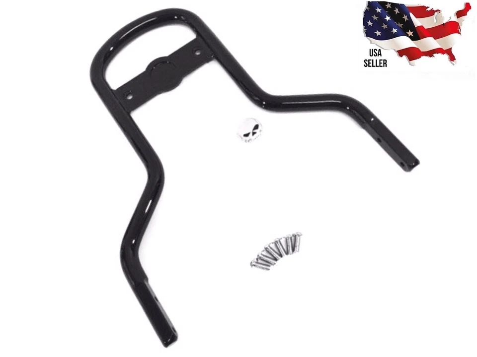 Harley Softail 54256-10 Fat Boy FatBoy Lo 2006-2017 Low Mini-Medallion Sissy Bar Foto 1 de 4