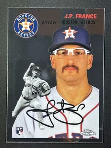 JP FRANCE RC 2023 Topps Chrome Platinum Anniversary #142 Astros - Picture 1 of 2