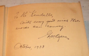 SIGNED by Author GEORGE W. OGDEN 1st Edition 1933 A MAN FROM THE BAD LANDS - Picture 1 of 5