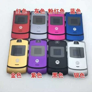 Unlocked Motorola RAZR V3 Razor Cell Phone all colors 2G vintage mobile phone - Picture 1 of 6