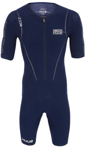 New HUUB Dave Scott Long Course Short Sleeve Triathlon Tri Skinsuit sz mens XL