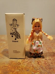 Vintage Nationalität Puppen mit Schlafaugen mit Box - Polen - Bild 1 von 2
