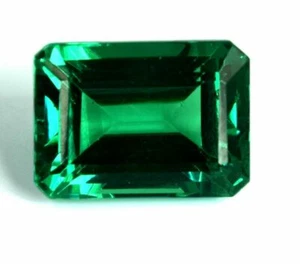 28 Ct Unheated Untreated Colombian Green Emerald Gemstone Certified OMF - Picture 1 of 5