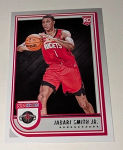 2022-23 Panini NBA Hoops # 233 Jabari Smith Jr. Rookie Card RC Houton Rockets - Bild 1 von 2