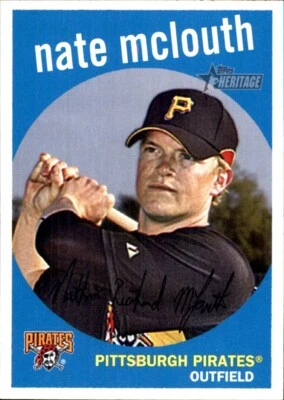2008 Topps Heritage #290 Nate McLouth PITTSBURGH PIRATES - Image 1 of 2