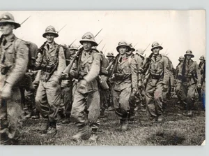 Italian Troops Arrival Review Eritrea Africa 1935 General De Bono Press Photo - Picture 1 of 2