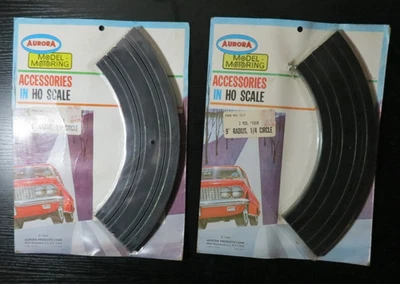 Modelo Aurora 1963 motor escala HO 9" recto 2 piezas pista de carreras #1517 vintage Foto 1 de 4
