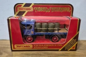 Y 18 1918 Atkinson Steam Wagon Bass & Co Models of Yesteryear Matchbox J Box - Bild 1 von 2