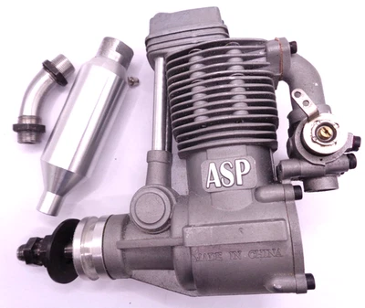 ASP 91 4 STROKE AERO ENGINE NEW ASSEMBLED BUT UNRUN PLEASE READ DESCRIPTION - Image 1 of 4