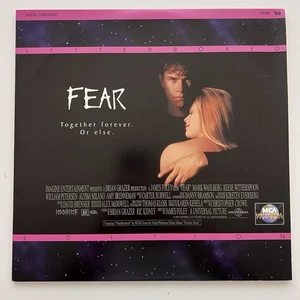 FEAR Laserdisc LD WIDESCREEN FORMAT EXCELLENT CONDITION VERY RARE MARK WAHLBERG - Picture 1 of 3