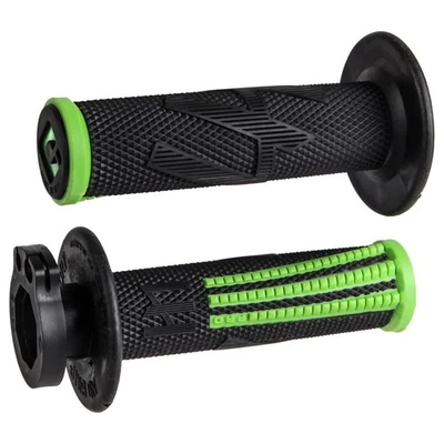 Odi V2 Emig Pro MX Lock-On Grips Black/Green For Sherco 250 SEF-R 2016-2021 Foto 1 de 4