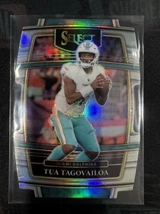 Tua Tagovailoa 2021 Panini Select #22 Silver Prizm Die Cut Miami Dolphins - Picture 1 of 2