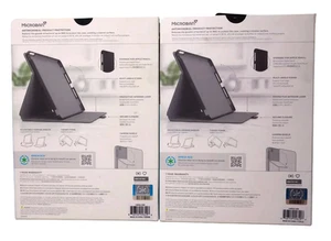 Lot of 2 Speck Balance Folio Protective Case for Apple iPad 10.2-inch - Black - Picture 1 of 2