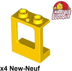 Lego 4X Window 1X2X2 Plane Single Glass Yellow 60032 New - Picture 1 of 1