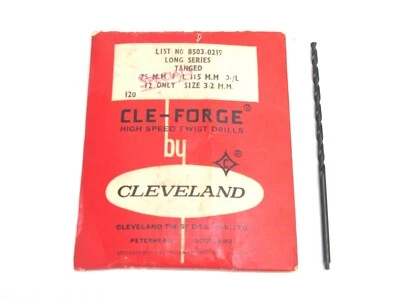 ¡NUEVO! Broca Cleveland 3,2 mm, 8503-0219 Foto 1 de 4