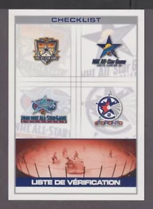 CANADA POST ALL-STAR CHECK LIST FOR 2000, 2001, 2002 & 2003 - Picture 1 of 2