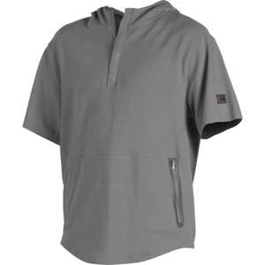 Rawlings Mens Gold Collection Series SS Hoodie LIGHT GRAY LG