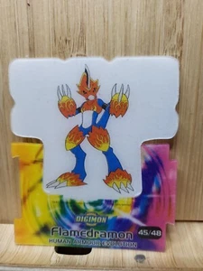 DIGIMON DIGI CLIX 🏆Pop Up Card🏆FLAMEDRAMON #45/48 FREE POST - Picture 1 of 1