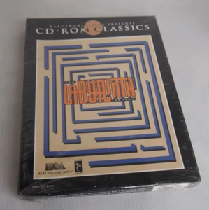 The Labyrinth Of Time IBM Cd-rom Electronic Arts 1993 Sealed NIB - Picture 1 of 2