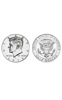2012 D President Kennedy Half Dollar Fifty Cent Coin U.S Mint Roll Collectible - Image 1 of 2