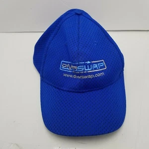 DiverSwap Diver Swap Hat Cap Blue Adult Used Strapback B9D - Picture 1 of 4