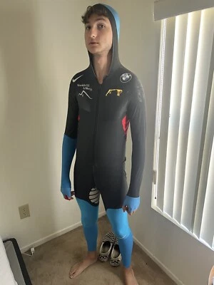 Equipo EE. UU. Goma Patinaje de Velocidad Body Racing Speedsuit Skinsuit Nike Zentai Foto 1 de 4