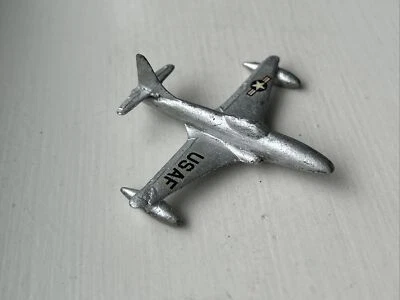 Dinky Lockheed P-80 Shooting Star 70F/733 US Jet Aircraft 1:200 de colección 1947-62 Foto 1 de 4