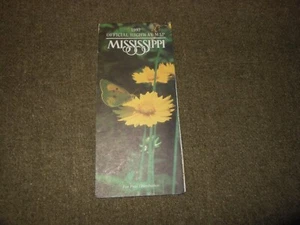 Vintage Mississippi Highway Map, 1992, used - Bild 1 von 7