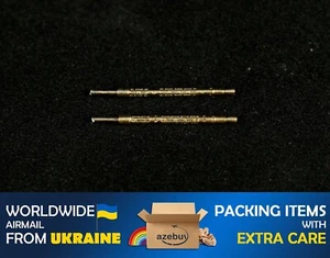 MG-81 Gun Barrel - 2 pcs 1939 Year 1/48 Scale Plastic Model Kit Mini World 4858a - Imagen 1 de 12