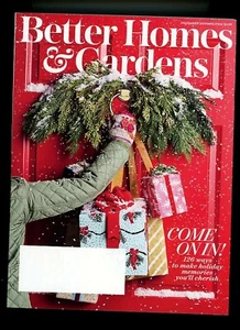 126 Holiday Tips Crafts Bake Gifts Better Homes & Gardens Maga 140 Pgs Dec 2019 - Imagen 1 de 2